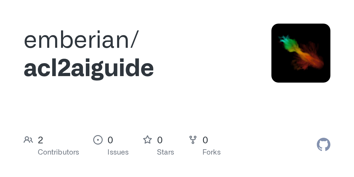 GitHub preview of emberian/acl2aiguide